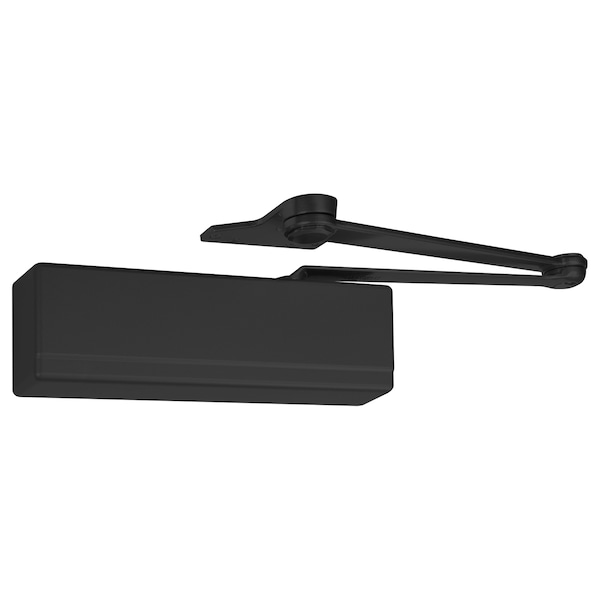 Sargent Manual, Hydraulic, 351 Surface Door Closers, Door Closer, Heavy Duty Interior and Exterior, Black 351-P10 TB ED - main